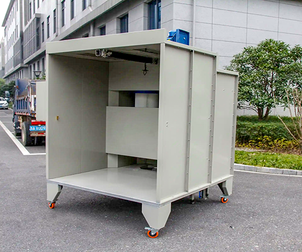 single power spray booth1