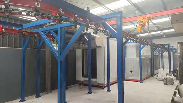 Spray painting line2