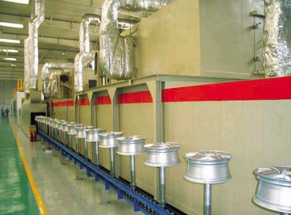 Ground chain conveyor line3